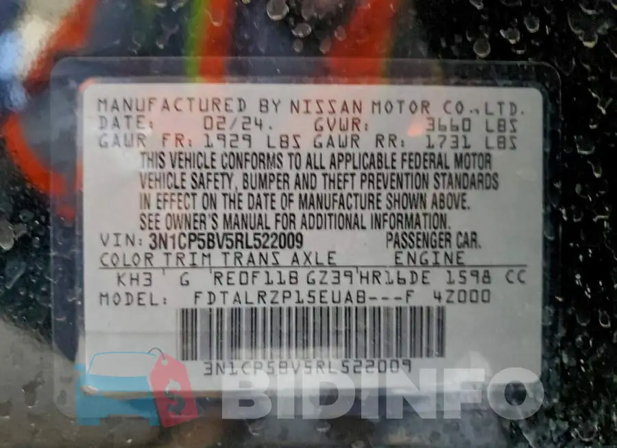 3N1CP5BV5RL522009 Photo# 13