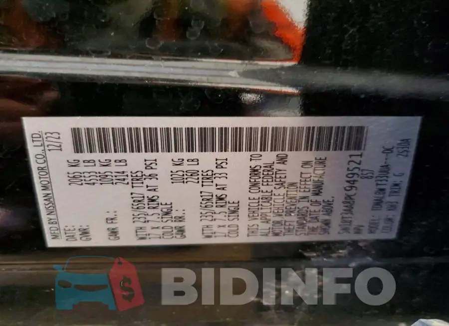 5N1BT3AA8PC949521 Photo# 14