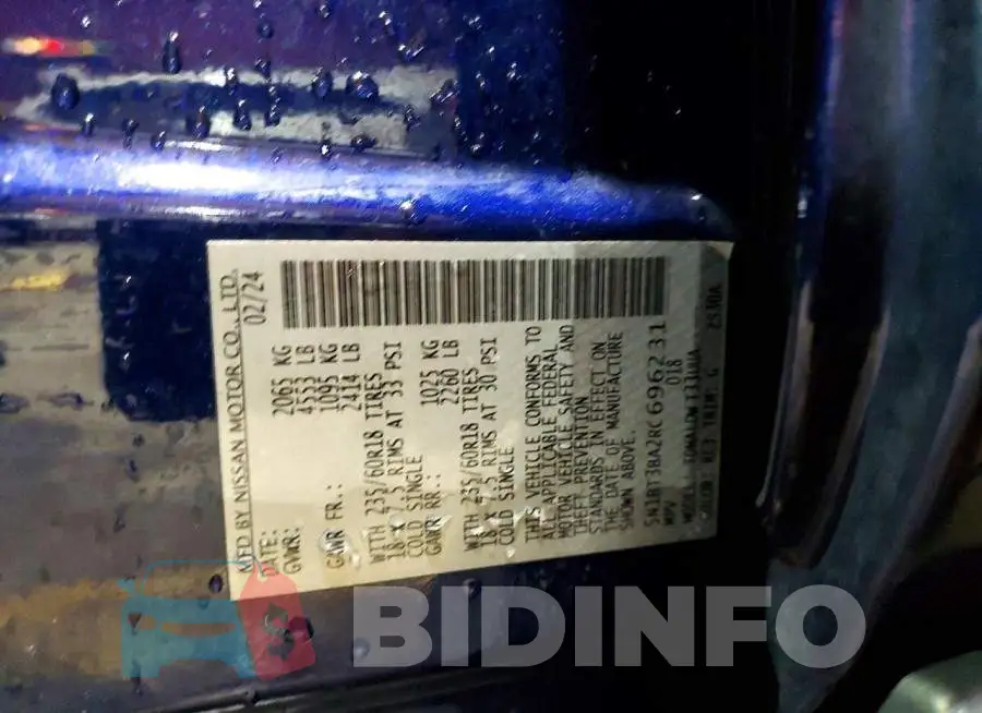 5N1BT3BA2RC696231 Photo# 14