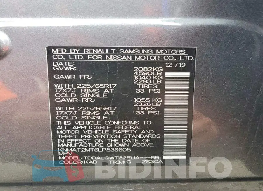 KNMAT2MT6LP536605 Photo# 13