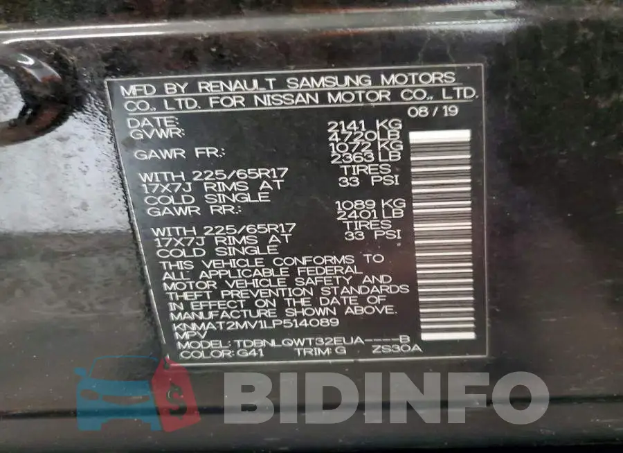 KNMAT2MV1LP514089 Photo# 13