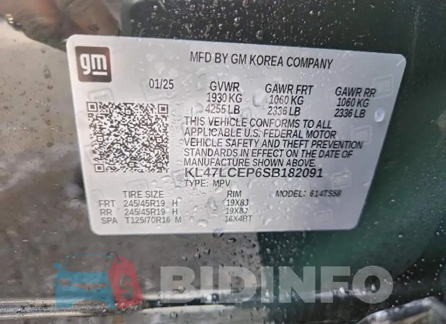 KL47LCEP6SB182091 Photo# 13