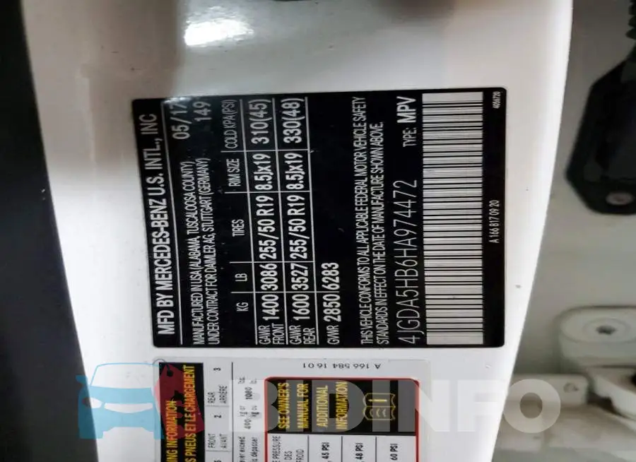 4JGDA5HB6HA974472 Photo# 13