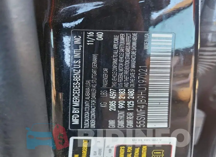 55SWF4JB9HU197021 Photo# 12