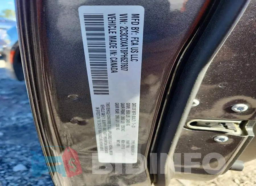 2C3CDXAT8PH627607 Photo# 12