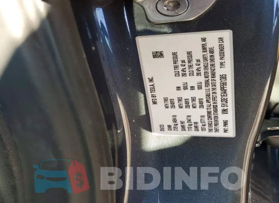 5YJ3E1EA4PF661385 Photo# 12
