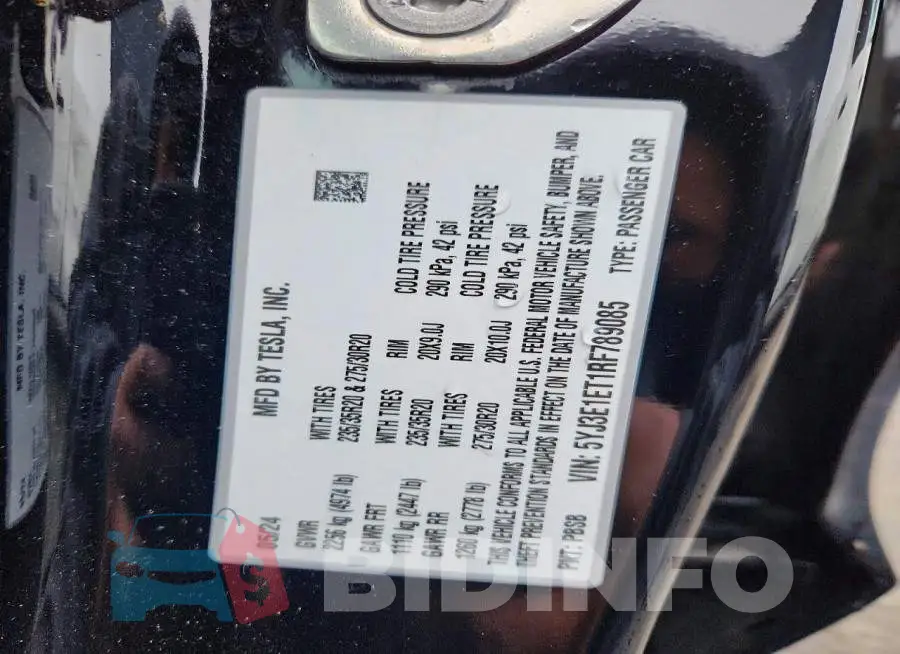 5YJ3E1ET1RF789085 Photo# 12