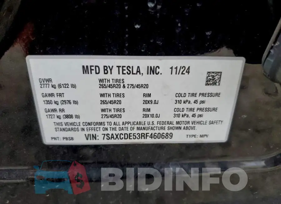 7SAXCDE53RF460689 Photo# 13