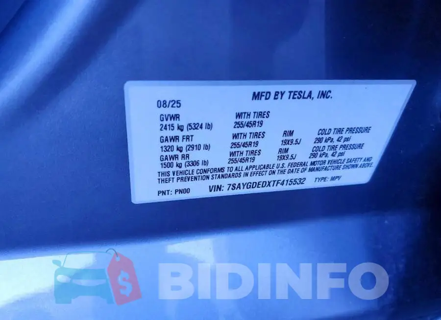 7SAYGDEDXTF415532 Photo# 12