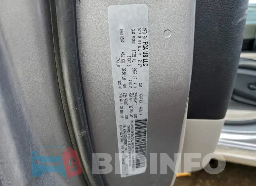 2C4RC1BGXHR688671 Photo# 13