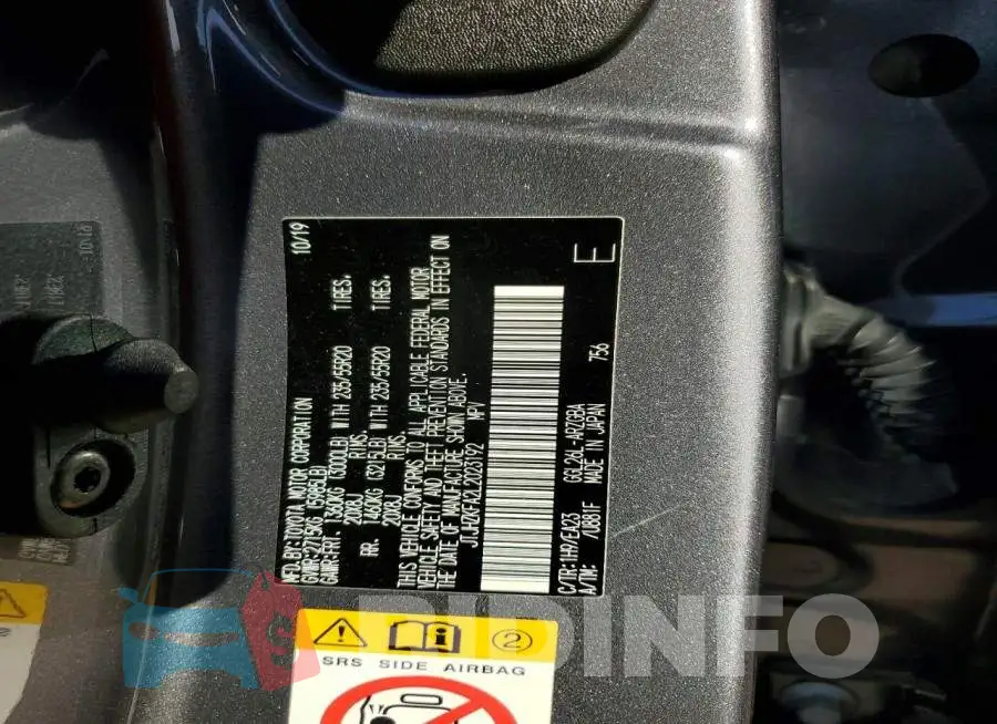 JTJHZKFA2L2023192 Photo# 14