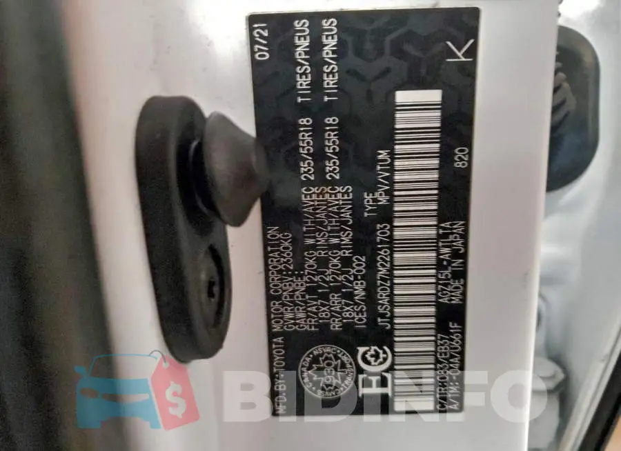JTJSARDZ7M2261703 Photo# 14