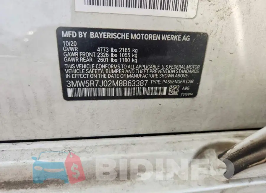 3MW5R7J02M8B63387 Photo# 12