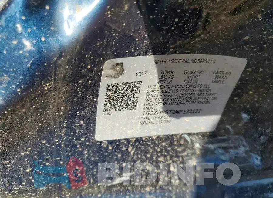1G1ZD5ST1NF133122 Photo# 12