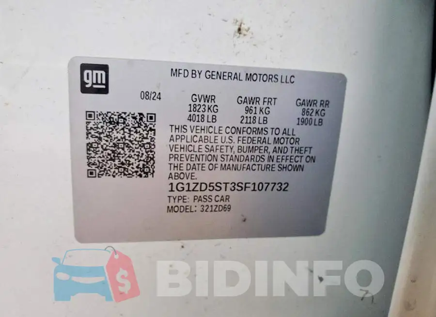 1G1ZD5ST3SF107732 Photo# 12
