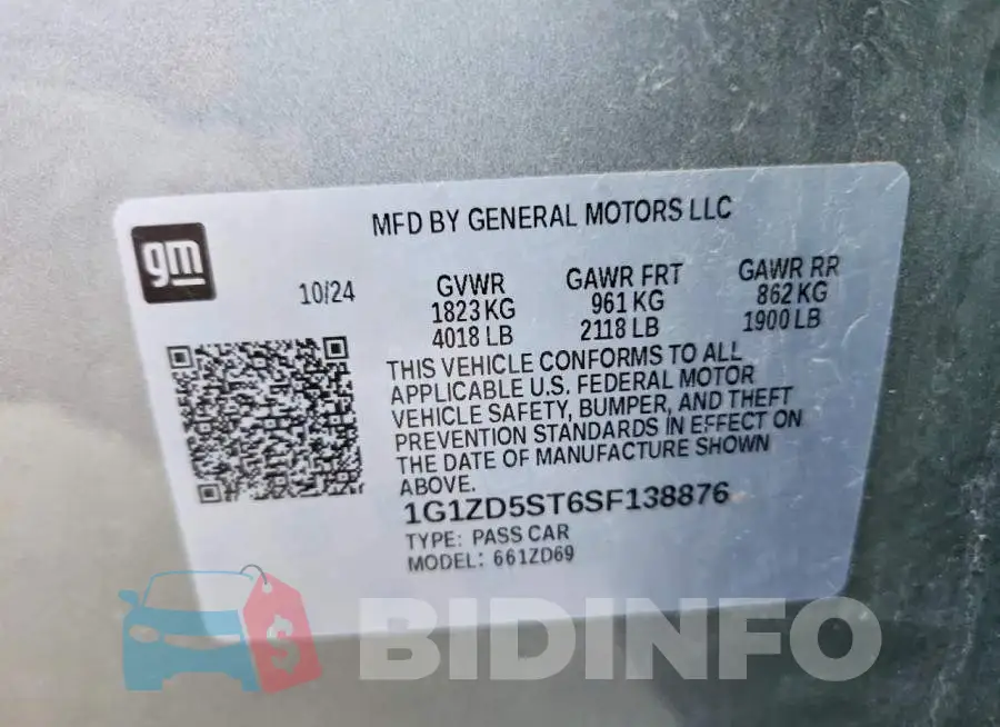 1G1ZD5ST6SF138876 Photo# 13