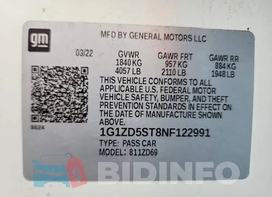 1G1ZD5ST8NF122991 Photo# 13