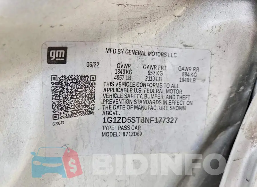 1G1ZD5ST8NF177327 Photo# 12