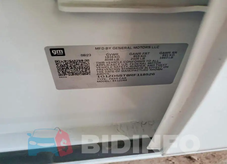 1G1ZD5ST8RF118526 Photo# 12