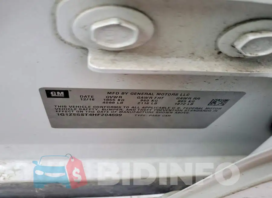 1G1ZE5ST4HF204699 Photo# 11