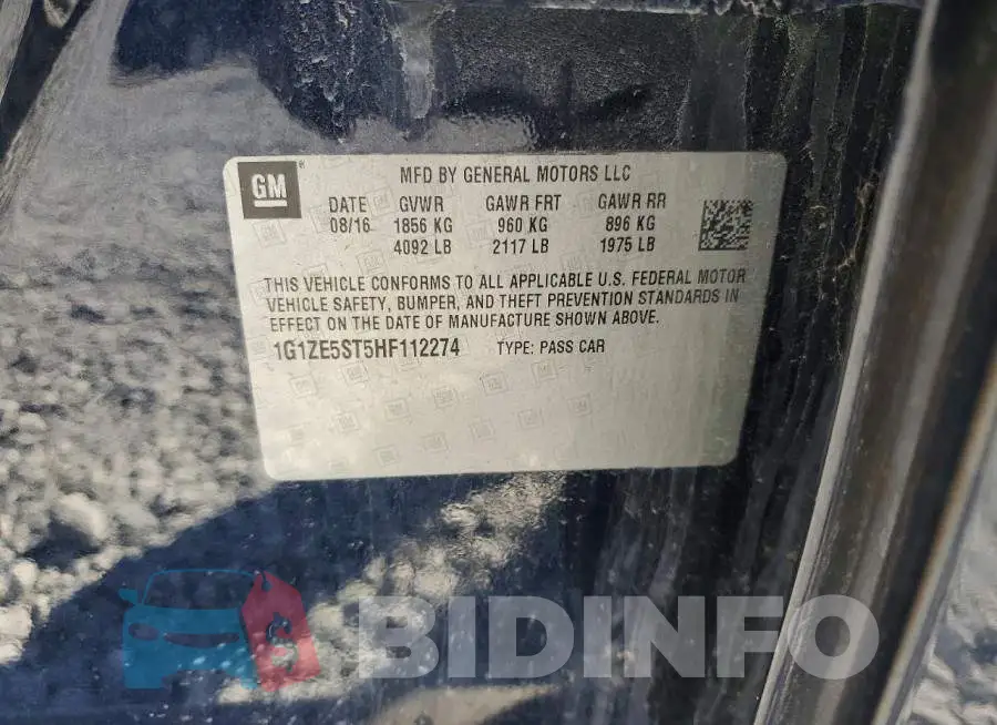 1G1ZE5ST5HF112274 Photo# 12