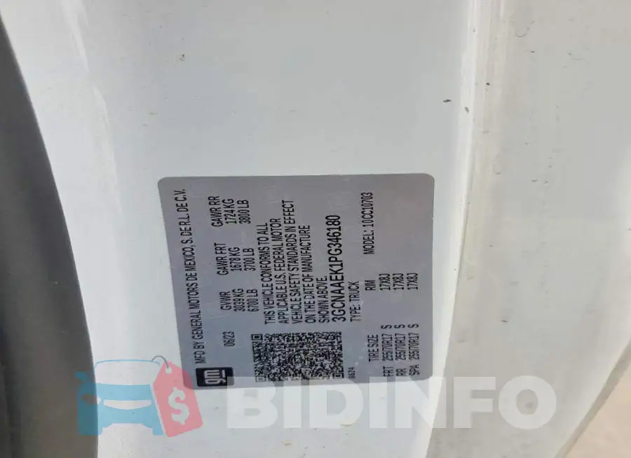 3GCNAAEK1PG346180 Photo# 12