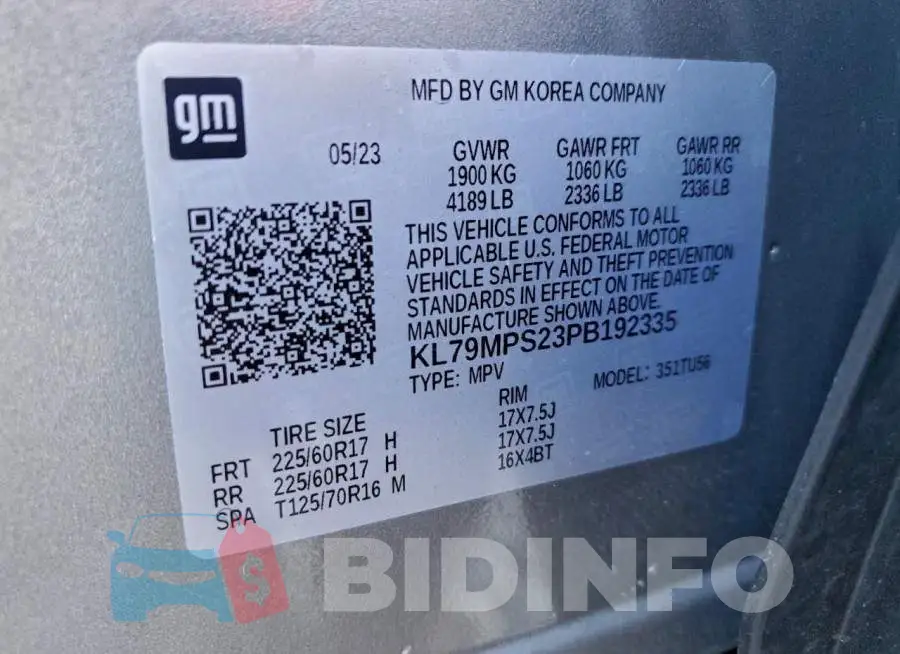 KL79MPS23PB192335 Photo# 12