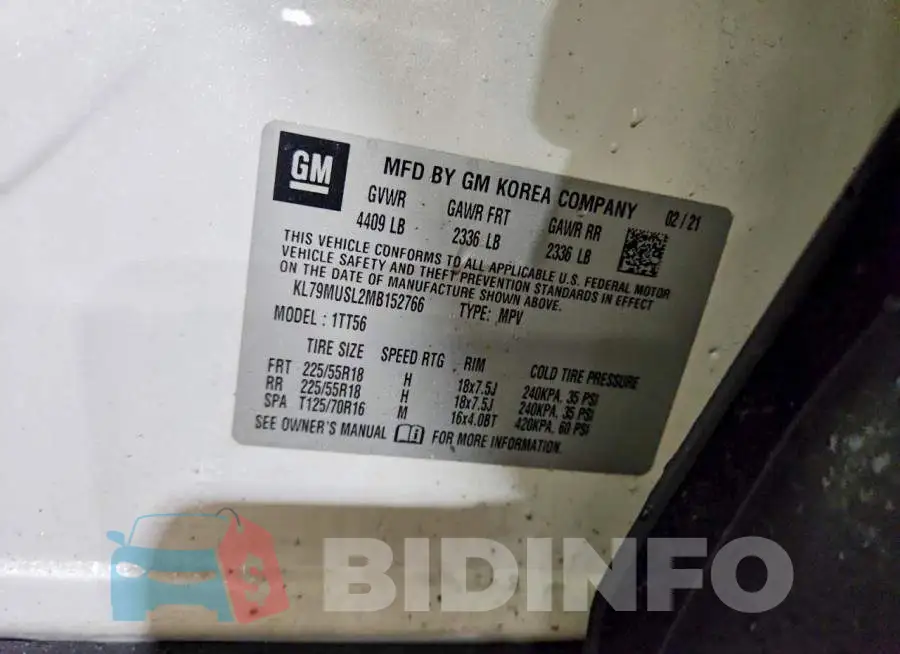 KL79MUSL2MB152766 Photo# 14