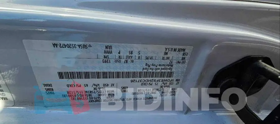 1FDWE3FS2HDC37126 Photo# 10