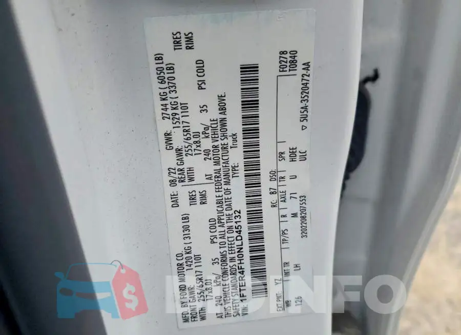 1FTER4FH0NLD45132 Photo# 12