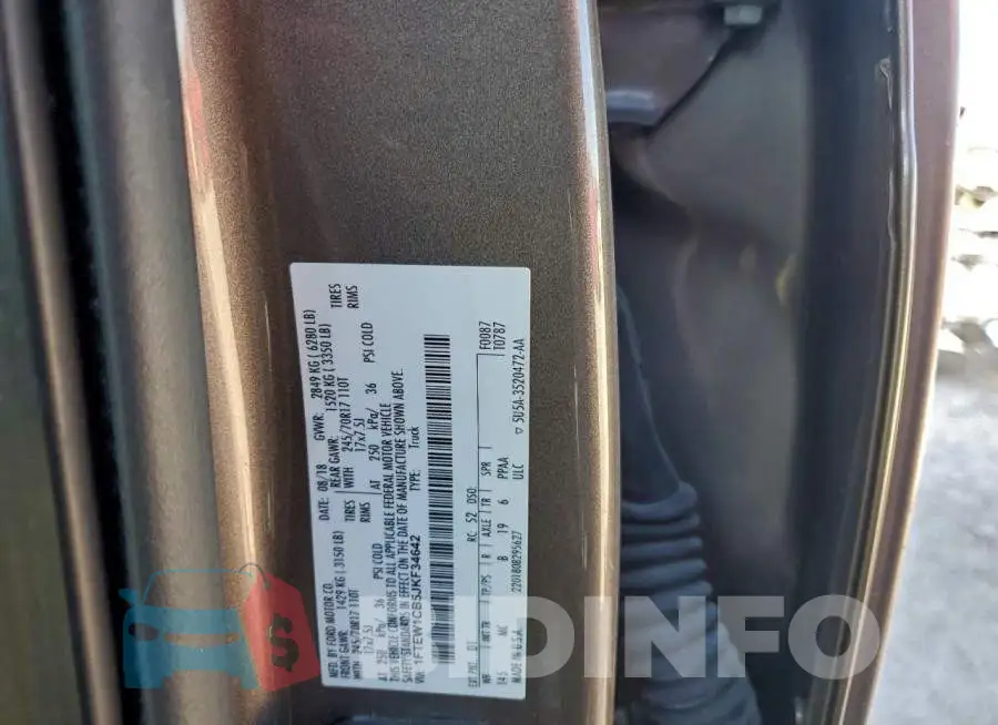 1FTEW1CB5JKF34642 Photo# 12
