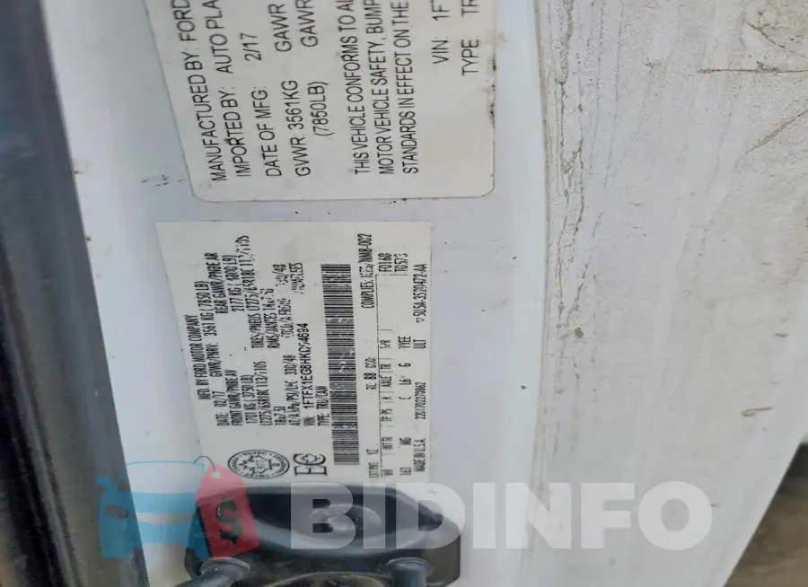 1FTFX1EG8HKD04694 Photo# 12