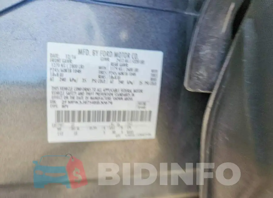 2FMPK3J97HBB30676 Photo# 13