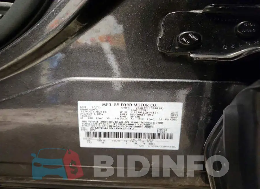 2FMPK4J9XLBB24112 Photo# 13