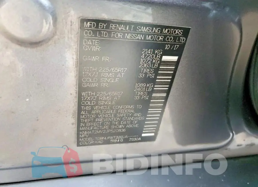 KNMAT2MV2JP520836 Photo# 12