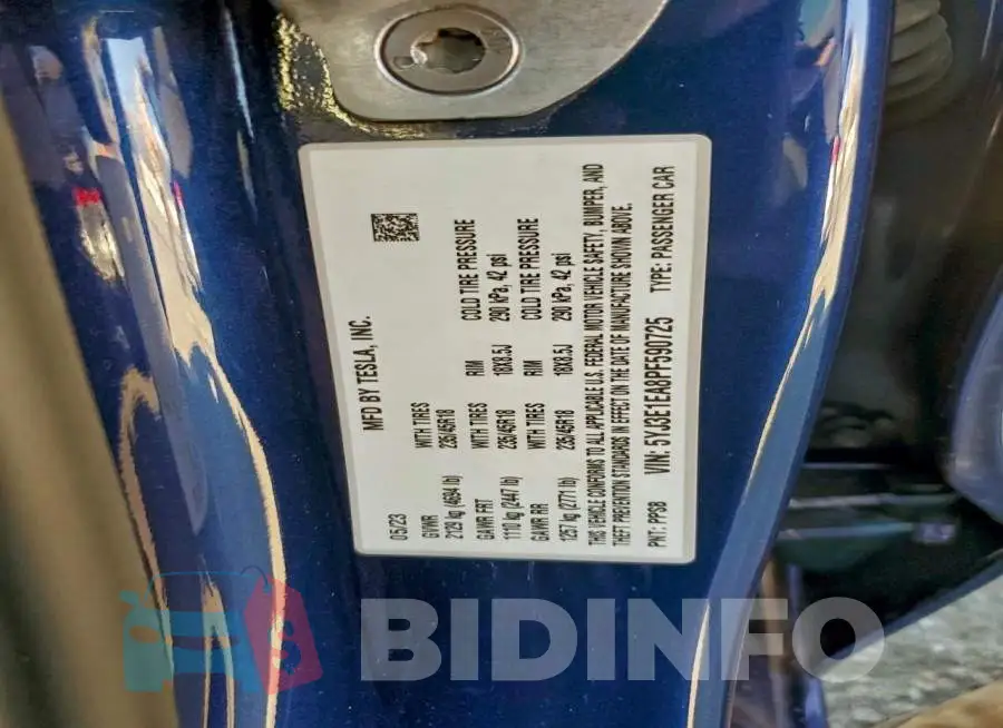 5YJ3E1EA8PF590725 Photo# 12
