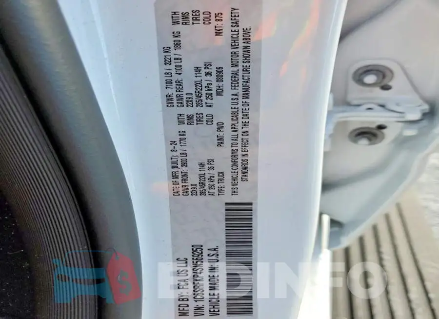 1C6SRFKP4SN569250 Photo# 12