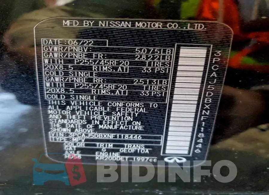 3PCAJ5DBXNF118446 Photo# 13