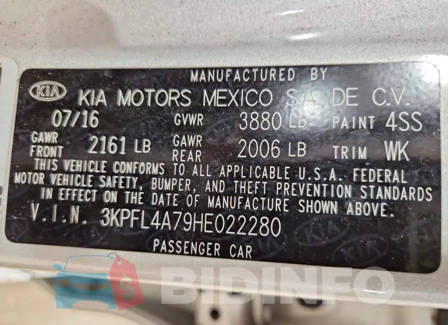 3KPFL4A79HE022280 Photo# 12