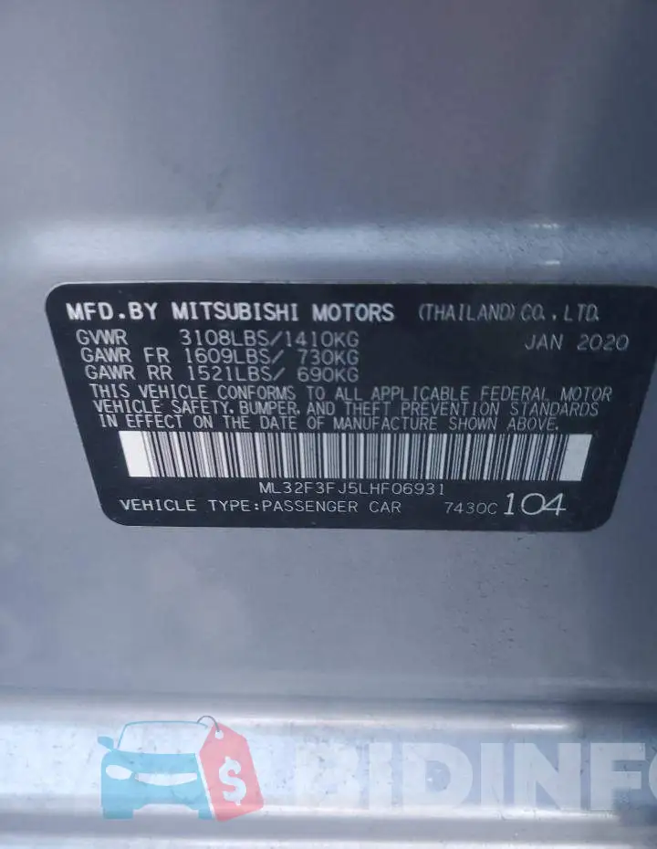 ML32F3FJ5LHF06931 Photo# 12