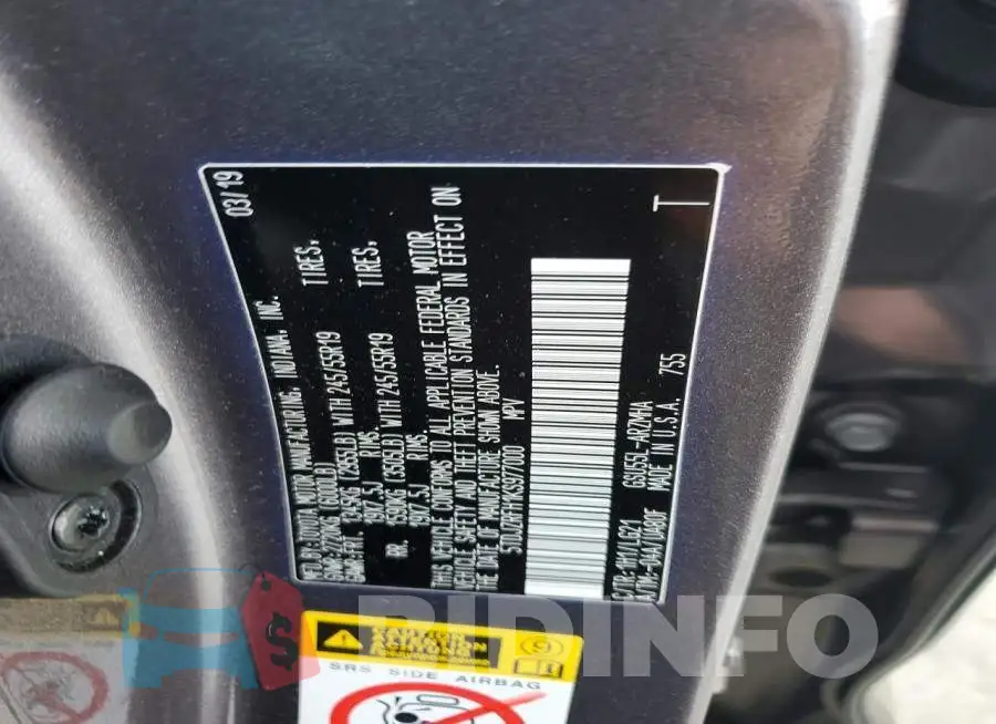 5TDJZRFH1KS977000 Photo# 12