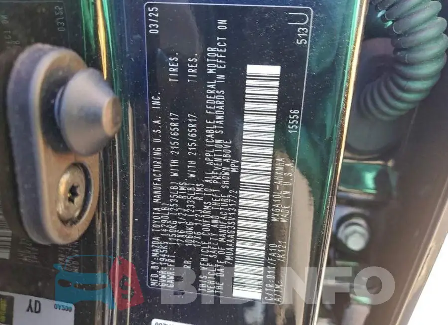 7MUAAAAG3SV131772 Photo# 13