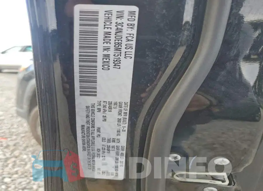 3C4NJDEB5MT519347 Photo# 13