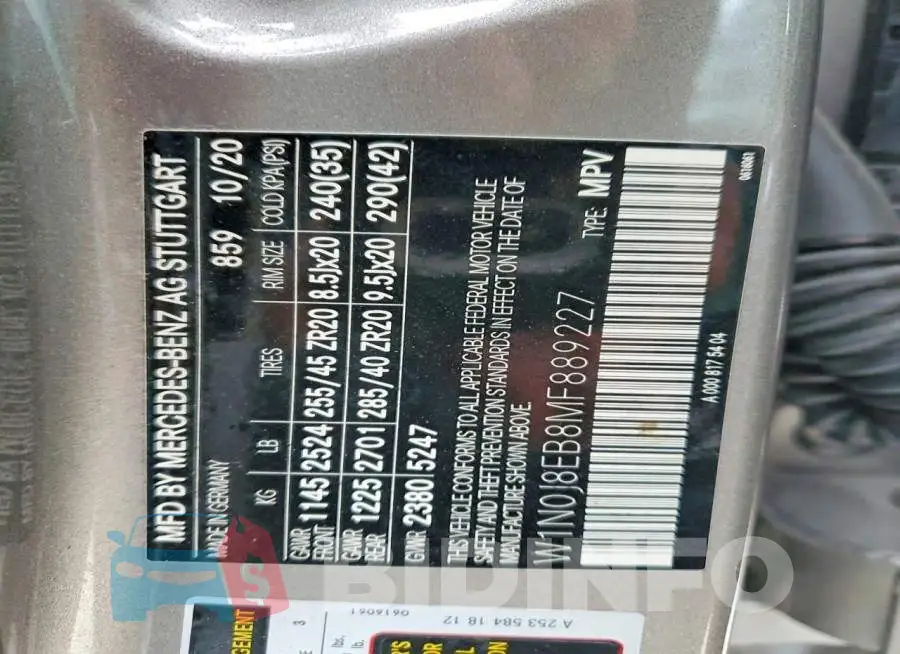 W1N0J8EB8MF889227 Photo# 13