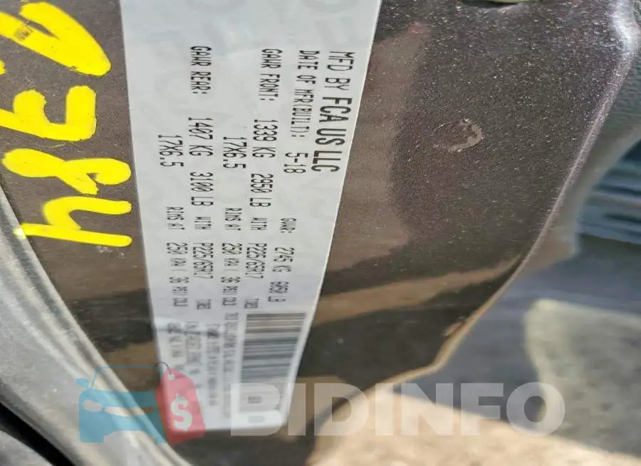 2C4RDGEG1JR280917 Photo# 14