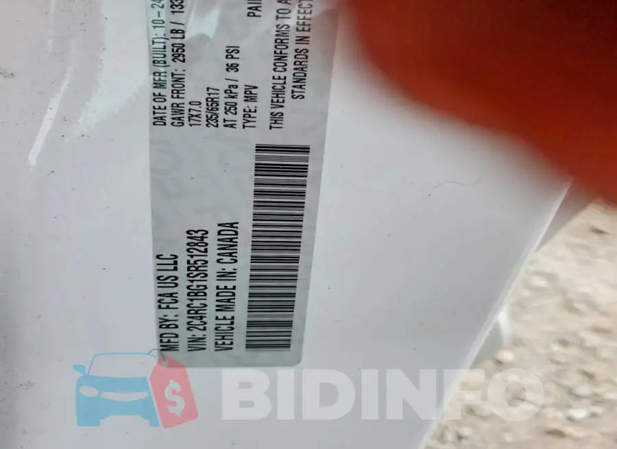 2C4RC1BG1SR512843 Photo# 14