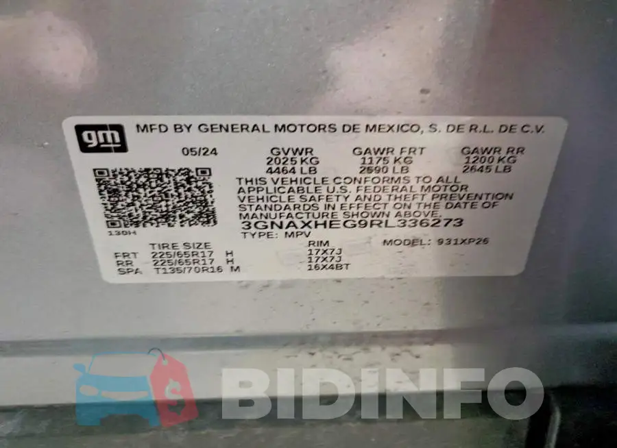 3GNAXHEG9RL336273 Photo# 13
