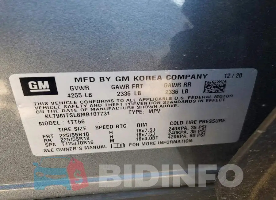 KL79MTSL8MB107731 Photo# 13