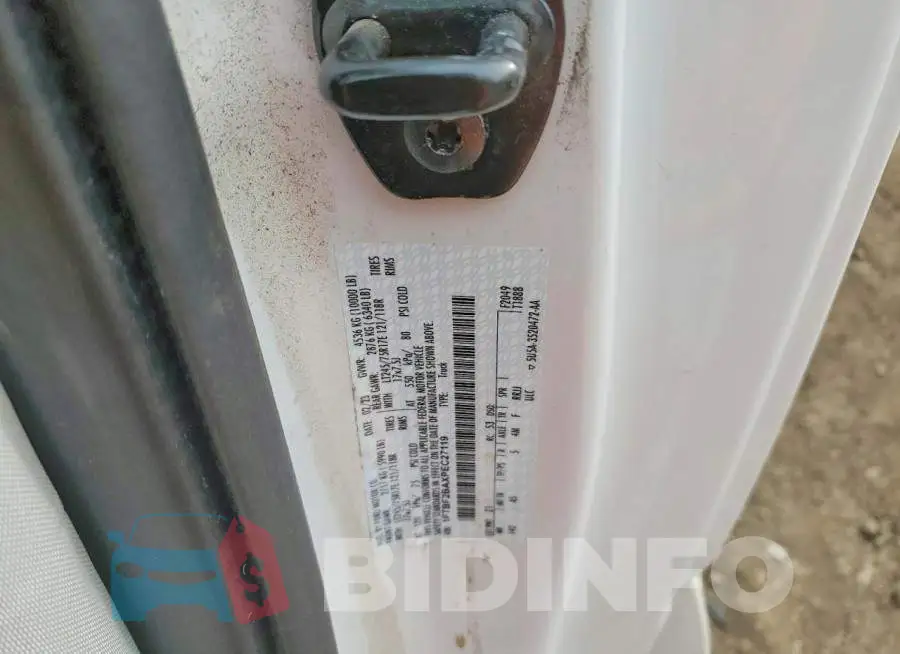 1FTBF2BAXPEC27119 Photo# 12
