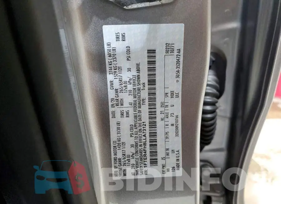 1FTER4FH8LLA73121 Photo# 12
